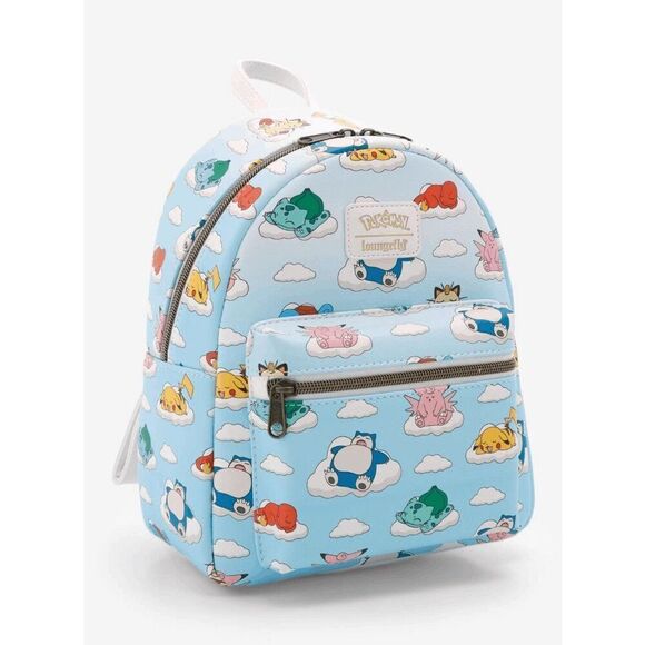 Loungefly Pokemon Sleeping Characters Snorlax Mini Backpack - Picture 2 of 4